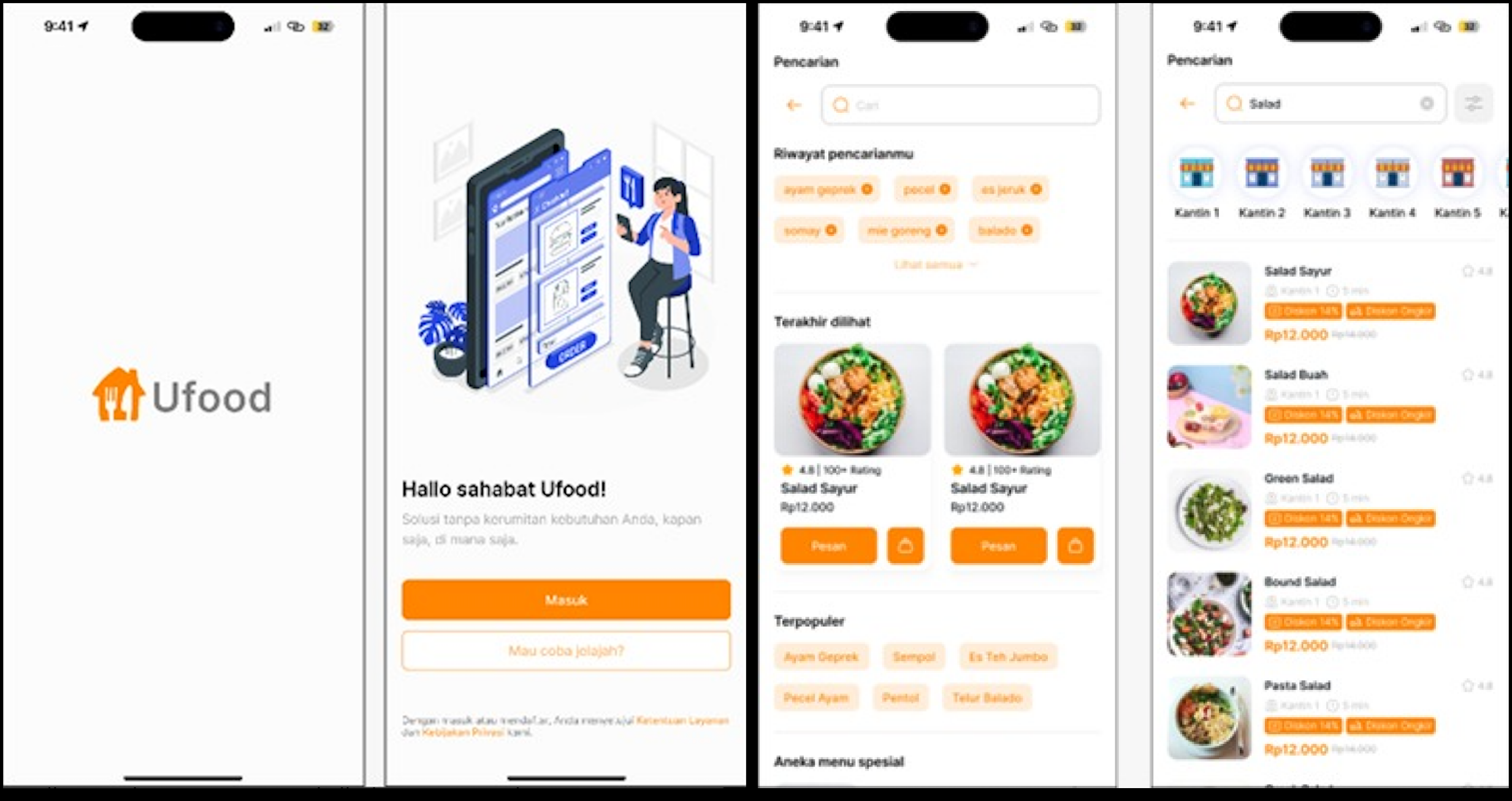 Karya Cipta : Pembuatan Aplikasi Pemesanan Makanan Berbasis Andoid