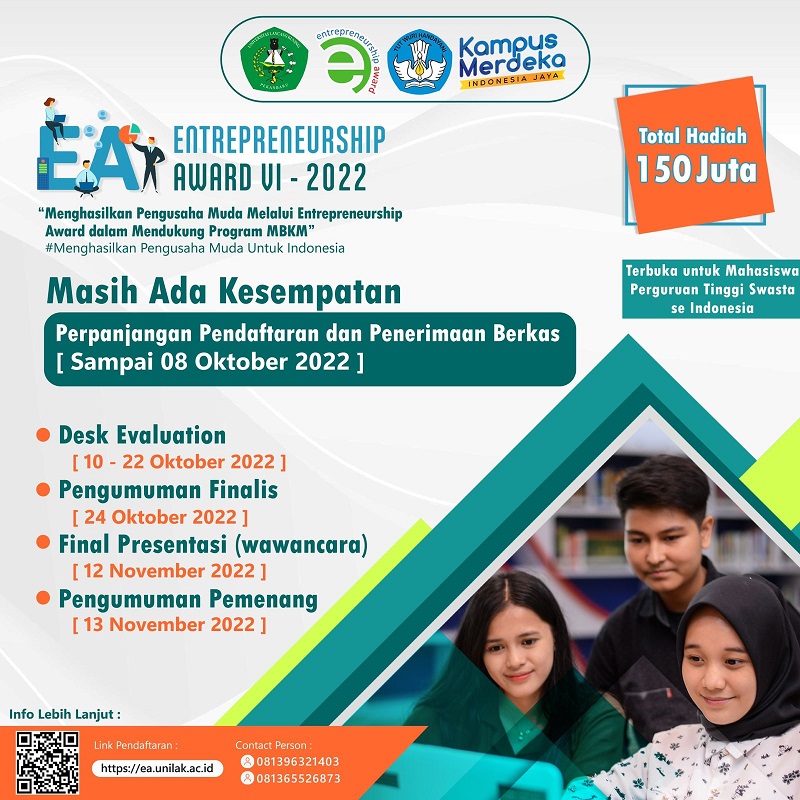 ENTREPRENEURSHIP AWARD VI 2022