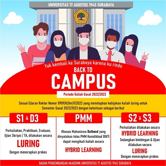 Back To Campus (Periode Gasal 2022/2023)
