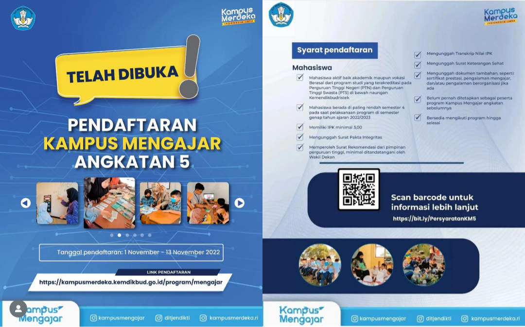 Pendaftaran Kampus Mengajar Angkatan 5