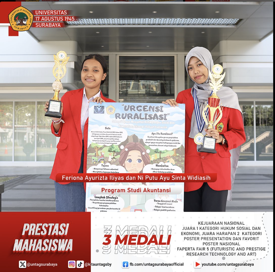 Prestasi Mahasiswa Meraih 3 Medali di Faperta Fair 5