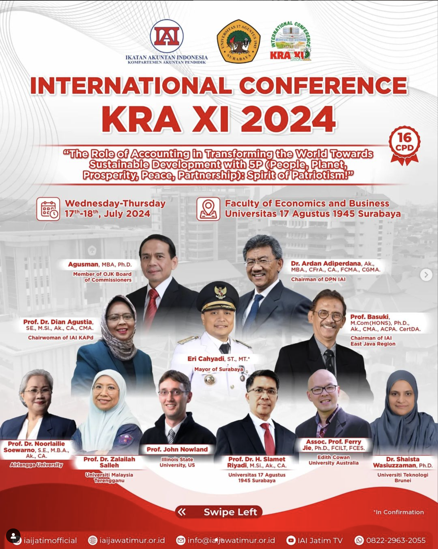 INTERNATIONAL CONFERENCE KRA XI 2024