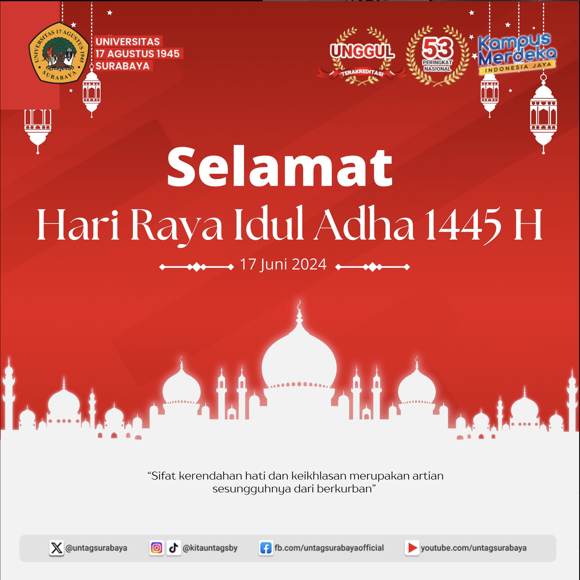 Selamat Hari Raya Idul Adha 1445 H