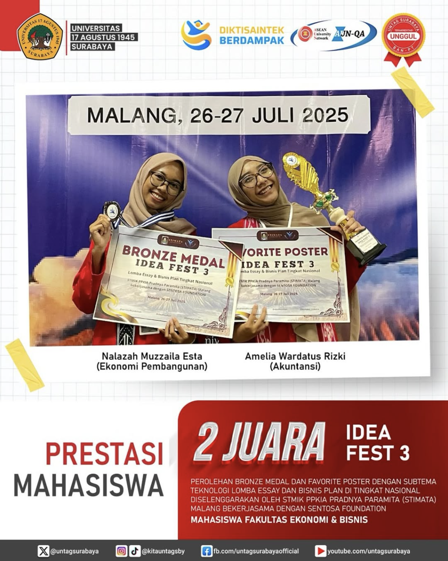 Prestasi Mahasiswa : IDEA FEST 3 2025