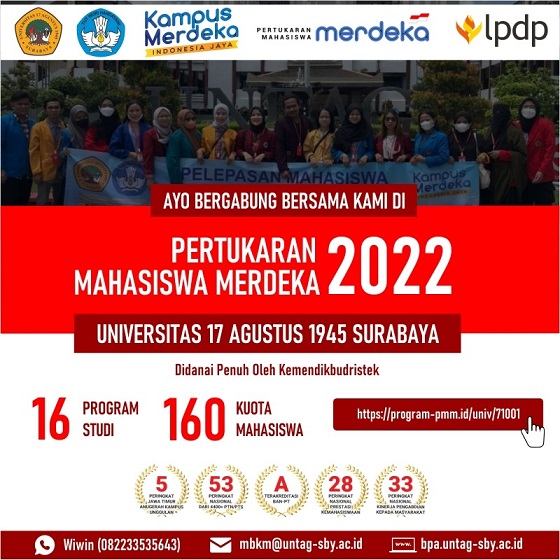 PERSYARATAN PENDAFTARAN PERTUKARAN MAHASISWA MERDEKA 2022 