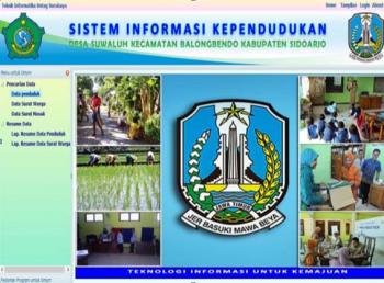 Sistem Informasi Administrasi Di Desa Suwaloh Kecamatan Balongbendo Kabupaten Sidoarjo