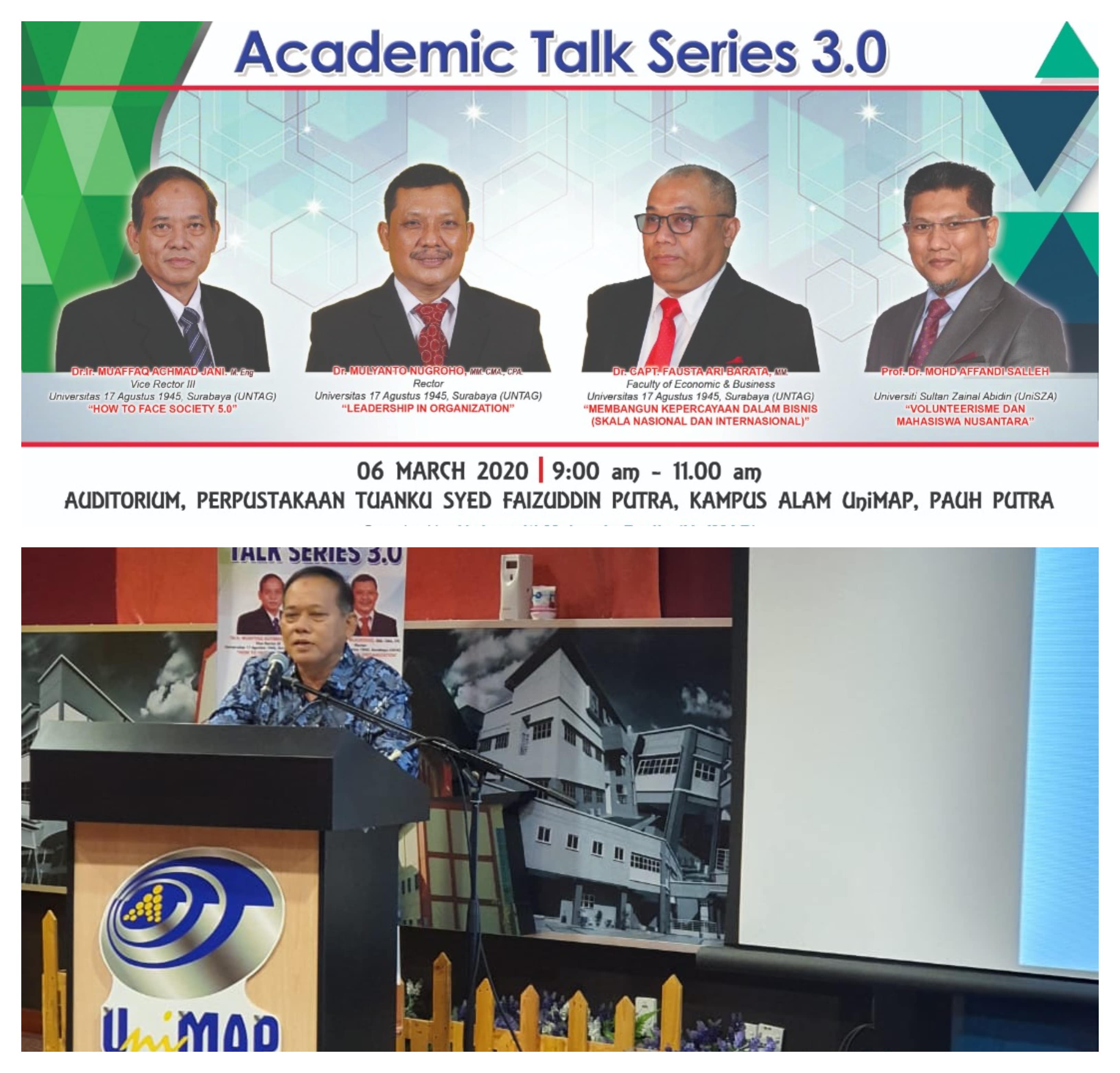 Dosen Informatika Menjadi Pembicara di Academic Talk UniMaP Malaysia