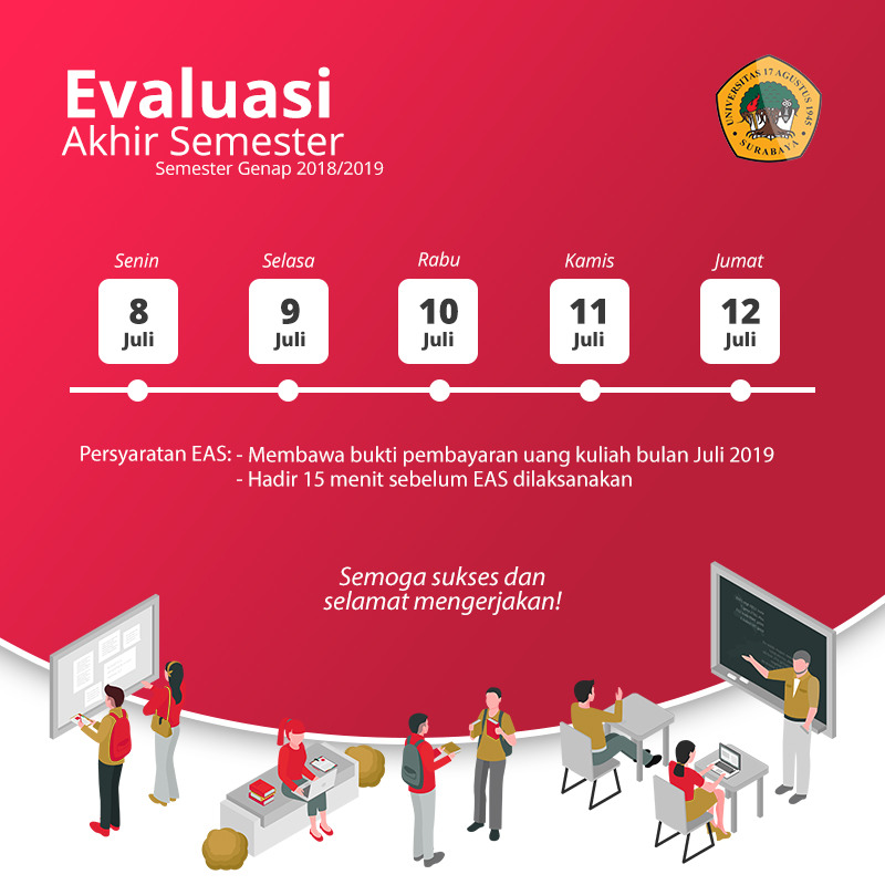 Pengumuman Pelaksanaan EAS Genap 2018-2019