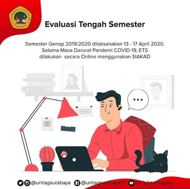 ETS Online, Siapkan Diri Baik Baik