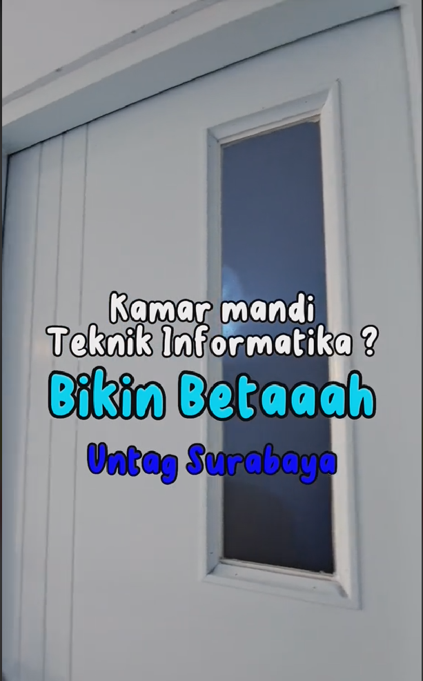 Ruangan kedua klo di kampus, kamar mandi 