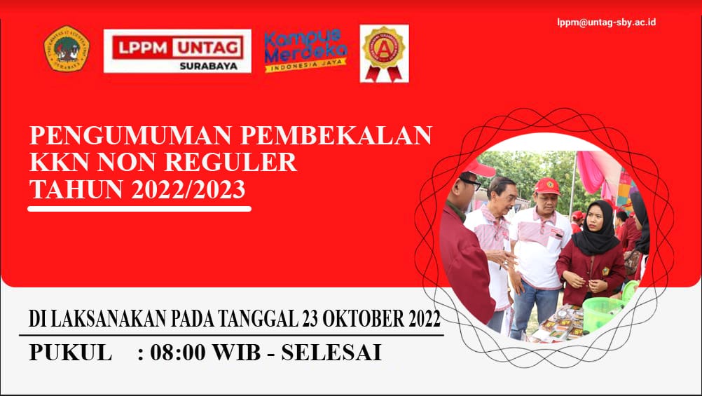 Pengumuman Pembekalan KKN Non Reguler Tahun 2022/2023