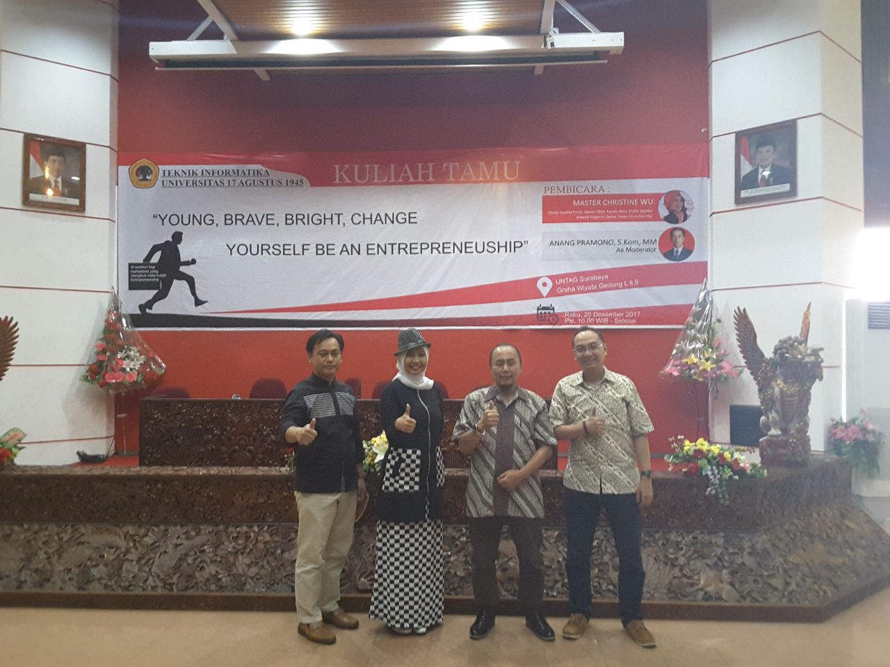 KULIAH TAMU ENTREPRENEURSHIP