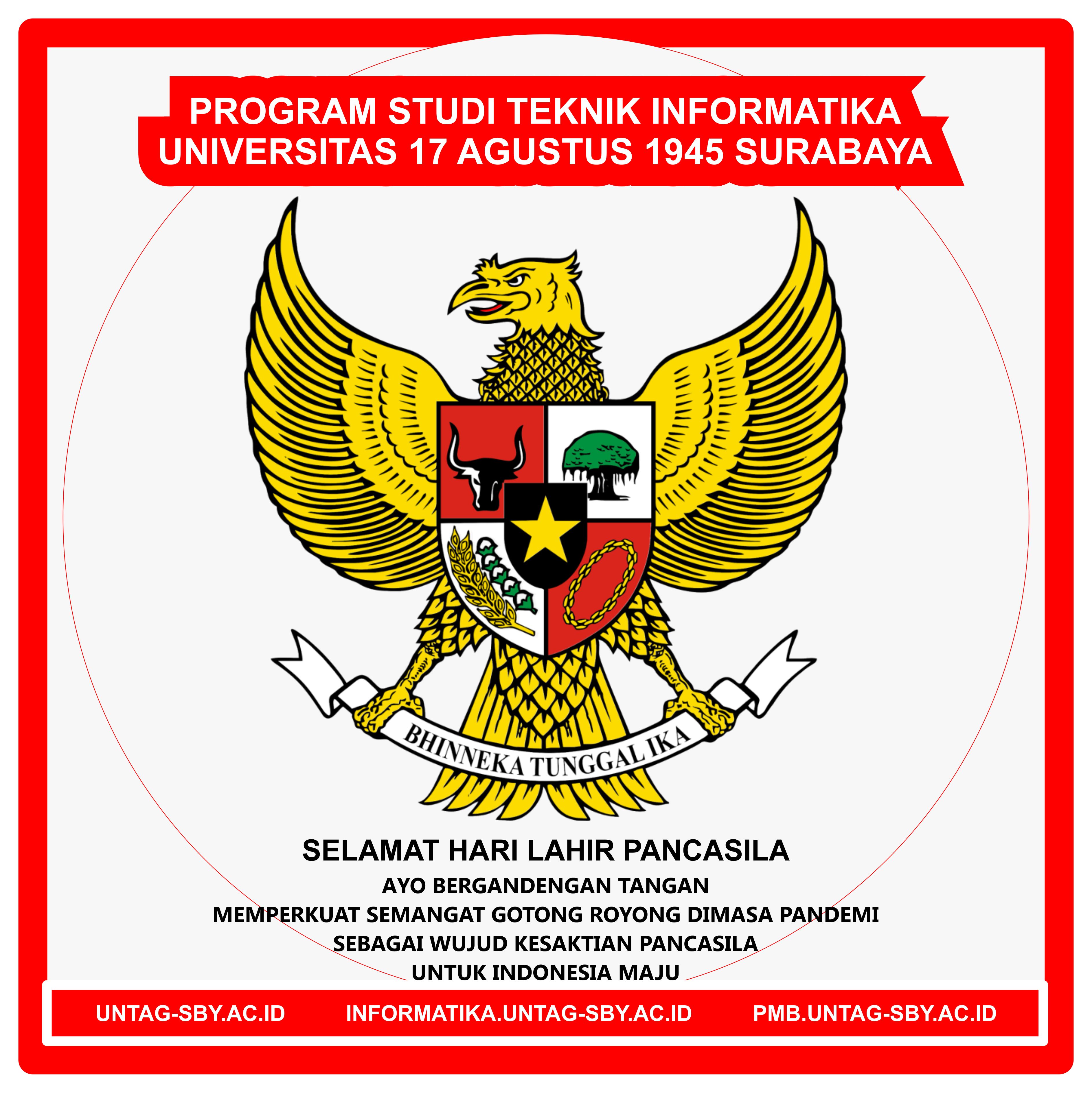 Selamat Hari Lahir Pancasila