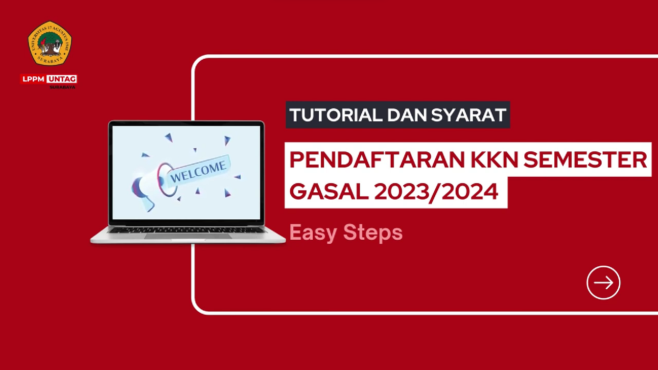 Panduan Pendaftaran KKN Semester Gasal 2023/2024