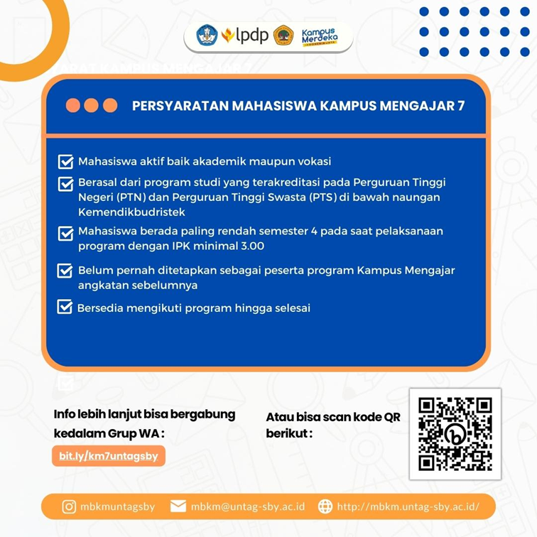 Persyaratan Mahasiswa Kampus Mengajar 7