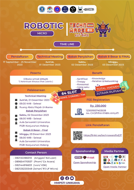 Robotic Micro Techno War (EJT EXPO)