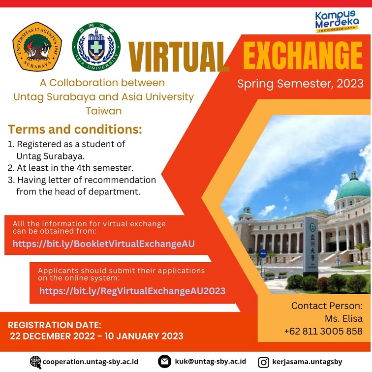 VIRTUAL EXCHANGE (SPRING SEMESTER 2023)