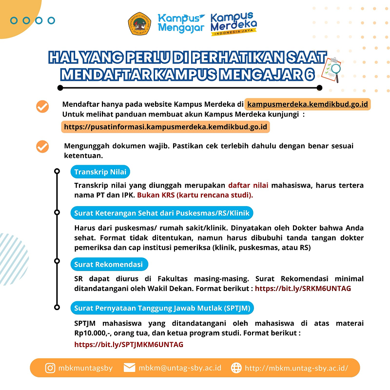 Hal Yang Perlu Diperhatikan Saat Mendaftar Kampus Mengajar 6