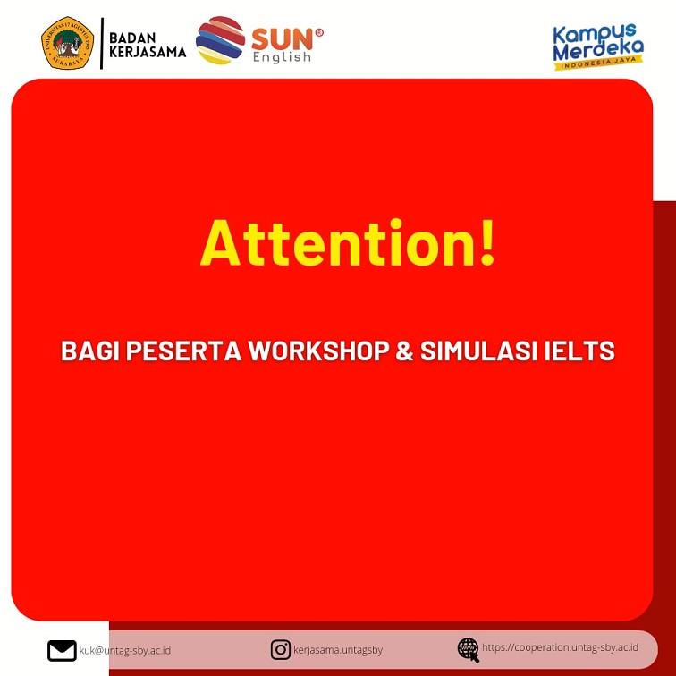 DAFTAR PESERTA & SUSUNAN ACARA WORKSHOP & SIMULASI IELTS