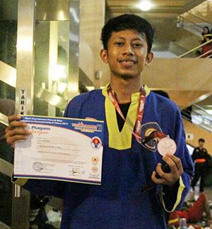 Mahasiswa Informatika Meraih Juara 3 Lomba Pencak Silat