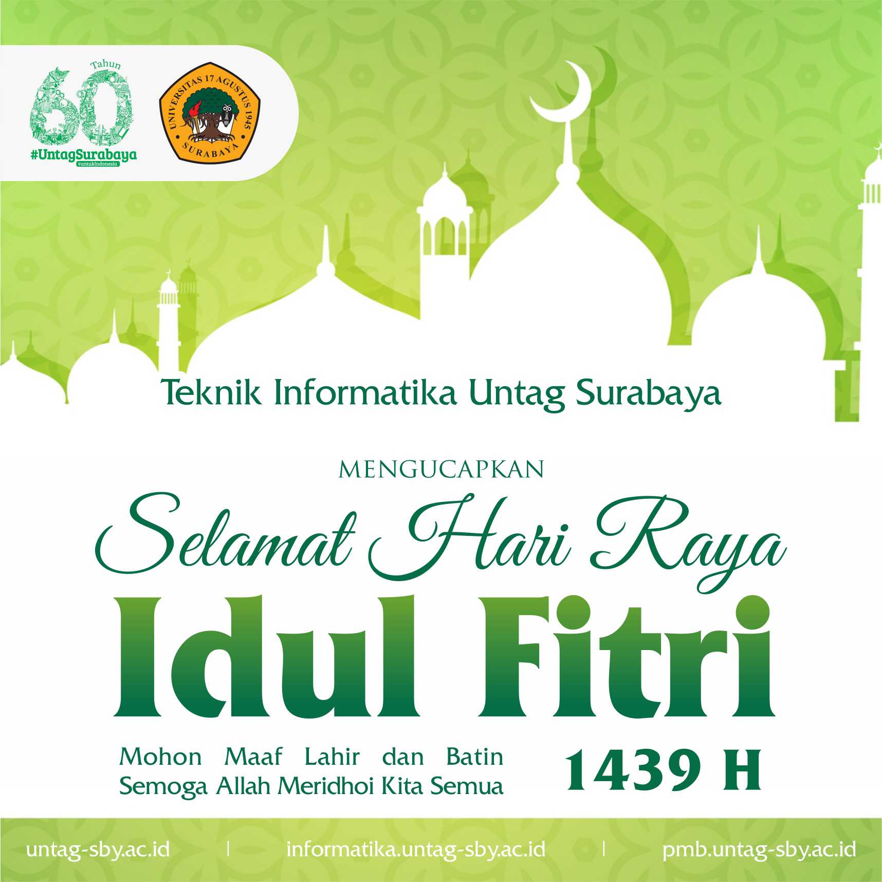 Selamat Hari Raya Idul Fitri 1439 H