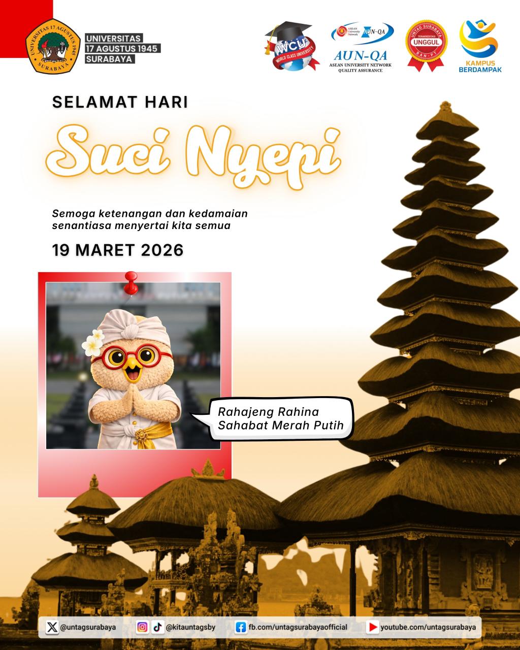 Selamat Hari Suci Nyepi Saka 1948